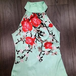 Le Château Aquamarine Sleeveless Top